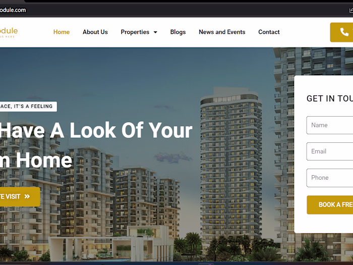 Real Estate Website
