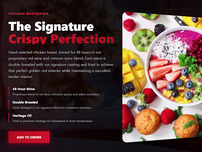Restaurant Website