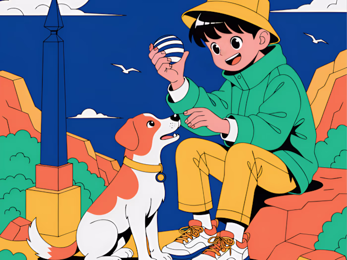 A vibrant vector artwork showcasing