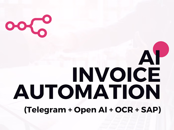 AI Invoice Automation via Telegram, OCR & SAP Integration
