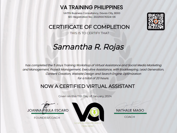 VA Training PH