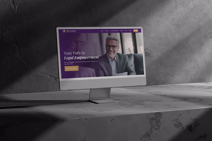 You Are Law Legal Website Design and Development