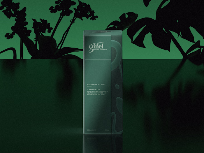 Ginel Beauty Visual Identity and Packaging Design