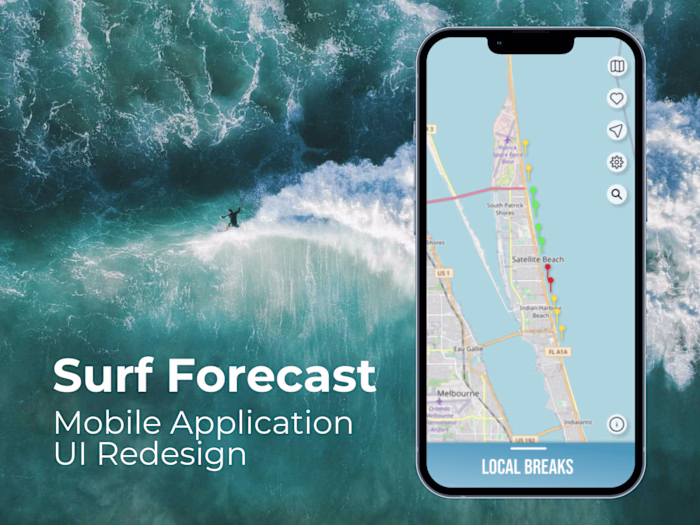 Surf Forecast - Mobile Application Redesign