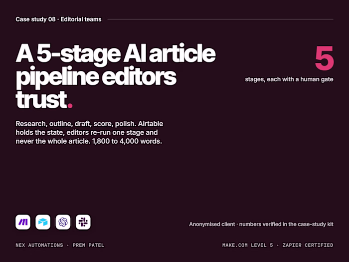 Why do editors reject AI