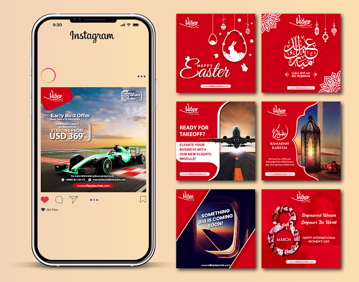 SOCIAL MEDIA POSTS DESIGN