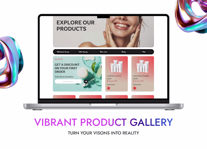 CoralCare: Elevating Beauty with a Unique Digital Experience