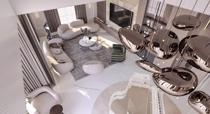 Villa Interior Design on Behance