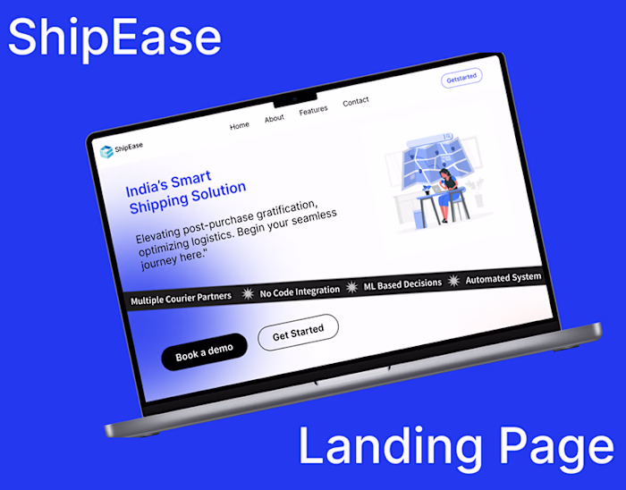 ShipEase: Website Landing Page