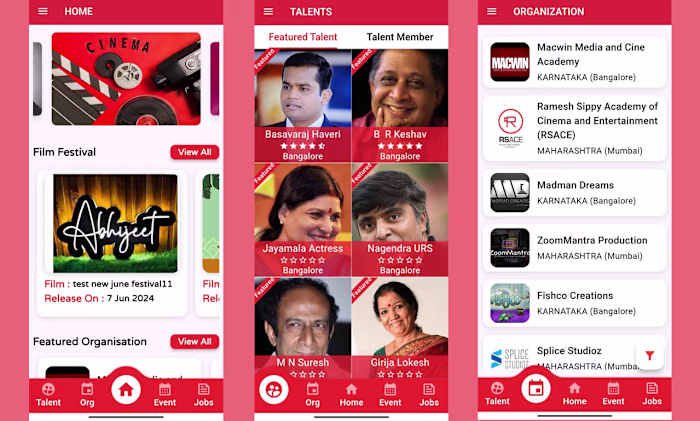 Filmkar is India’s online casting network