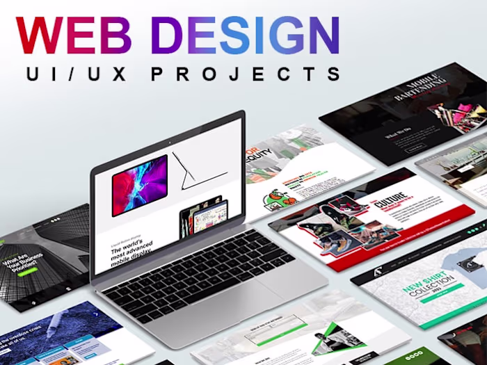 Web Design UI/UX Projects