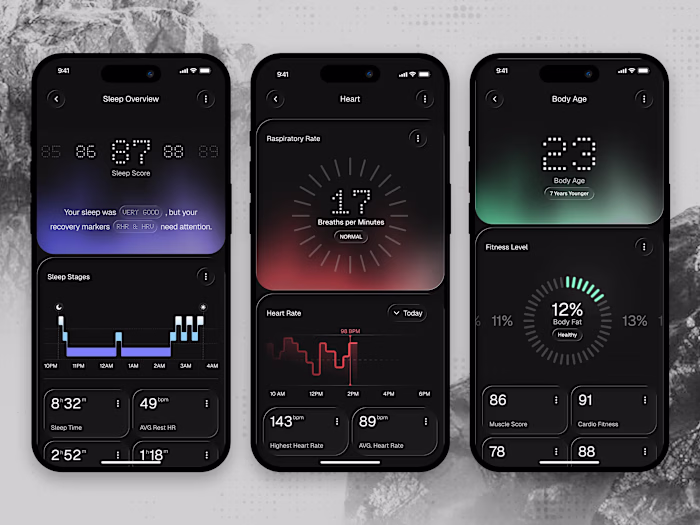 Health & Wellness Mobile App