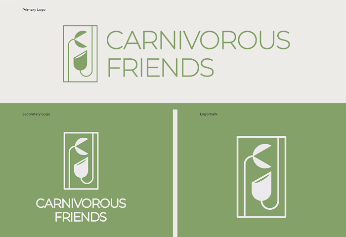 Carnivorous Friends | Brand Identity