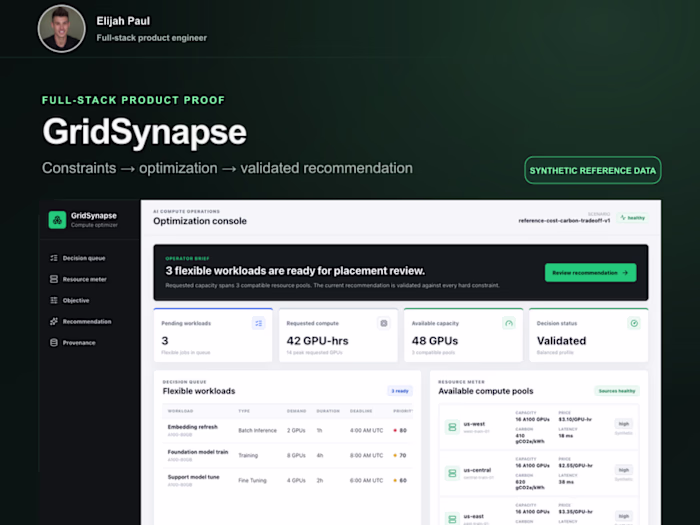 GridSynapse: Compare GPU Options Before You Spend