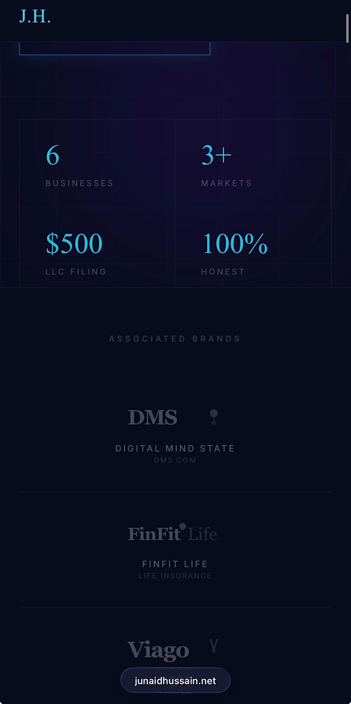 Personal Developer Portfolio & Core