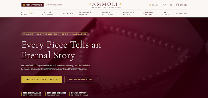 This was designed for a jeweller store client