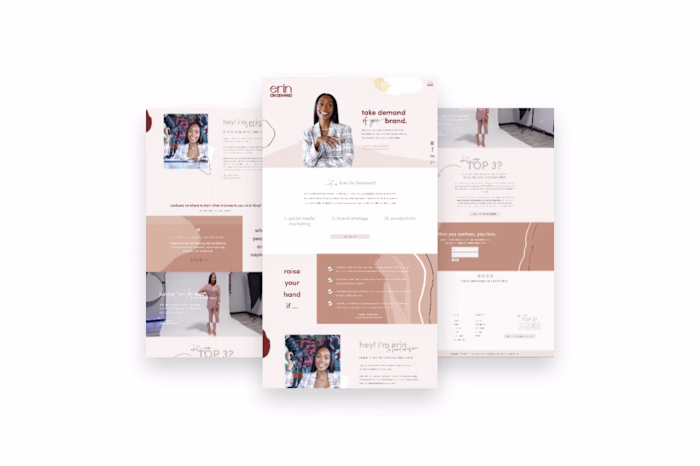 BRAND DESIGNER PORTFOLIO WEBSITE