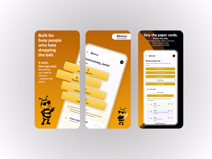 Beezy Mobile Scheduling App Development
