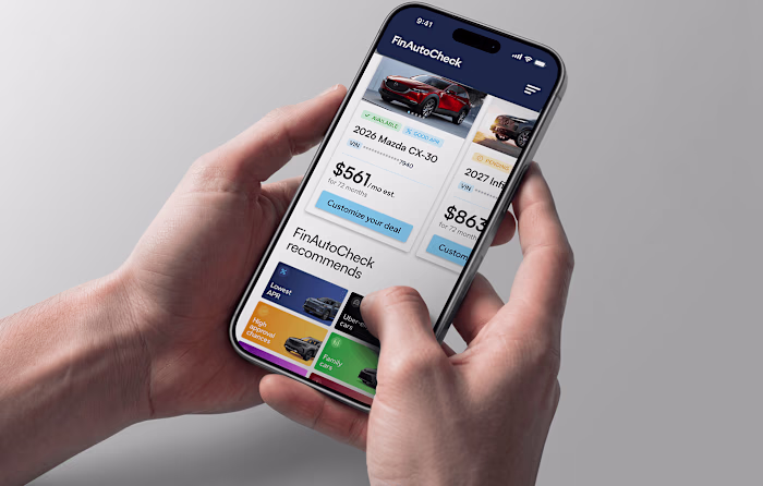 FinAutoCheck — Auto-Finance Marketplace UX