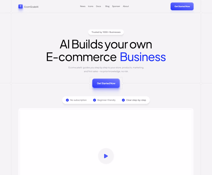 Landing Page Design + Framer Dev