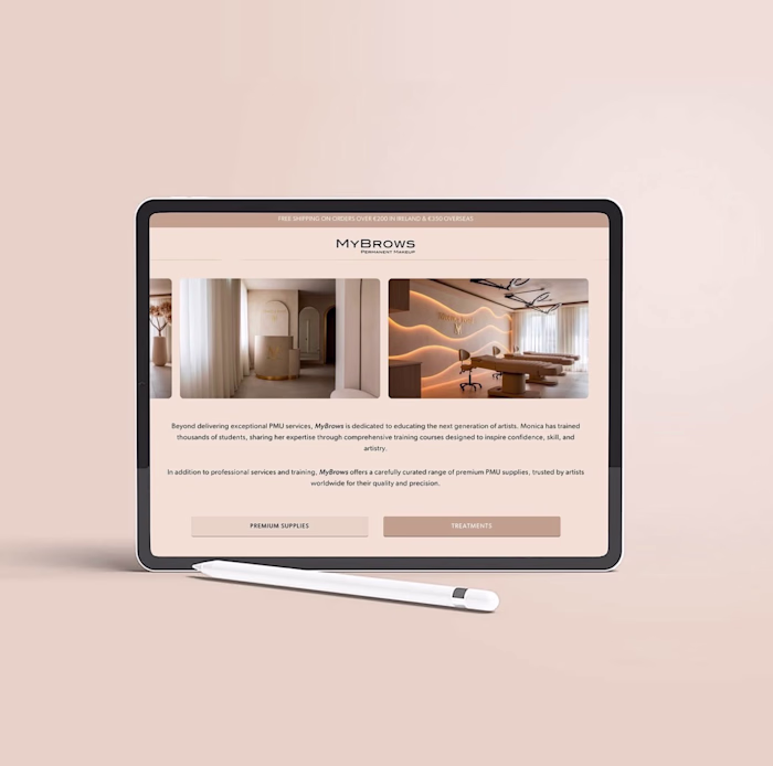 Monica Ivani Wordpress Site Revamp