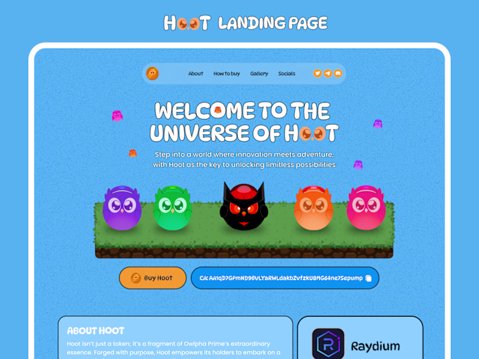 HOOT WEBSITE