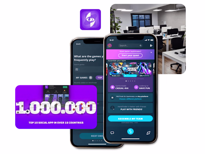 HeroFinder, the CounterGrogWise's App