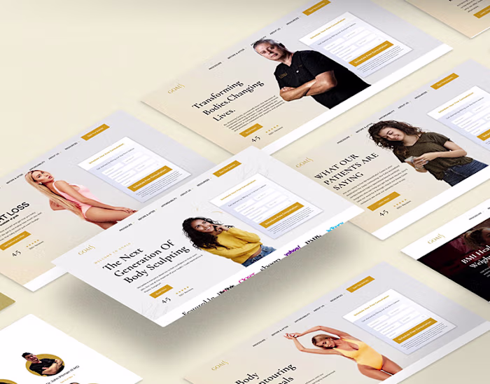 GOALS | Surgery Website Design Medicare on Behance