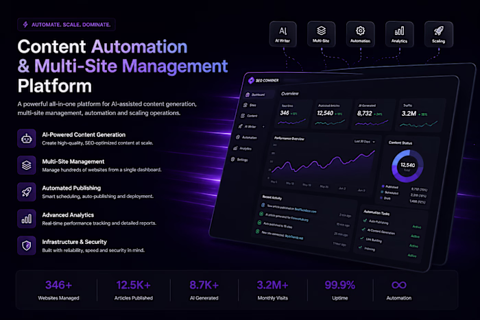 Content Automation & Multi-Site Management