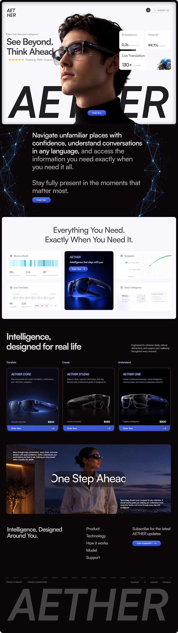 AETHER-  AI Wearable Experience