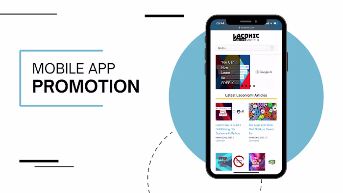 Laconic ML: Mobile App Promotion Social Media Pack