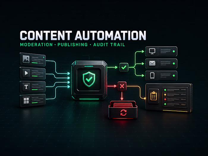 Uniano Content Operations — Moderation & Publishing Automation