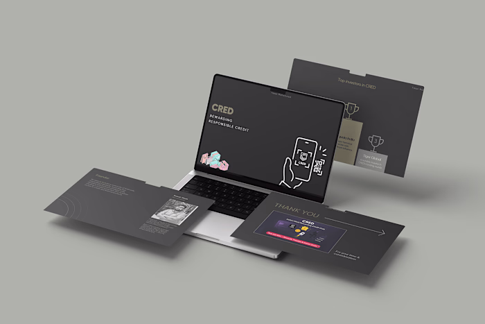 CRED – Pitch Deck & Presentation Work