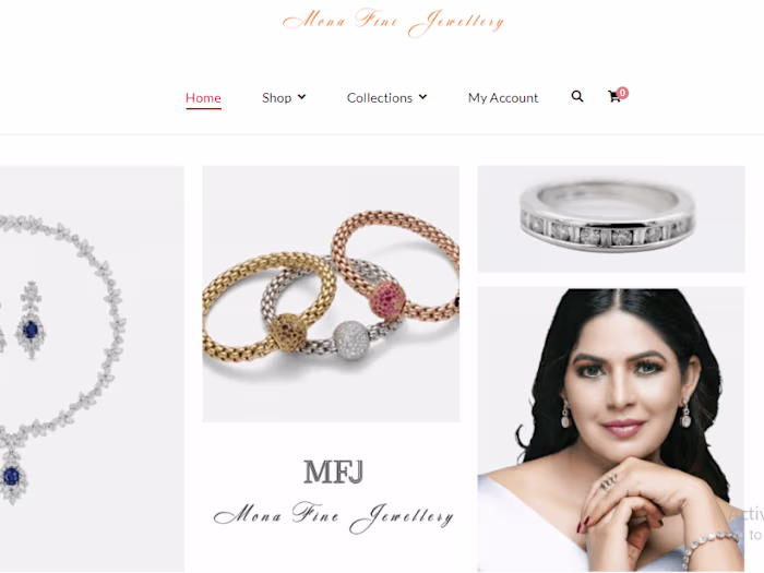 Mona Fine Jewelry: WordPress/Woocommerce