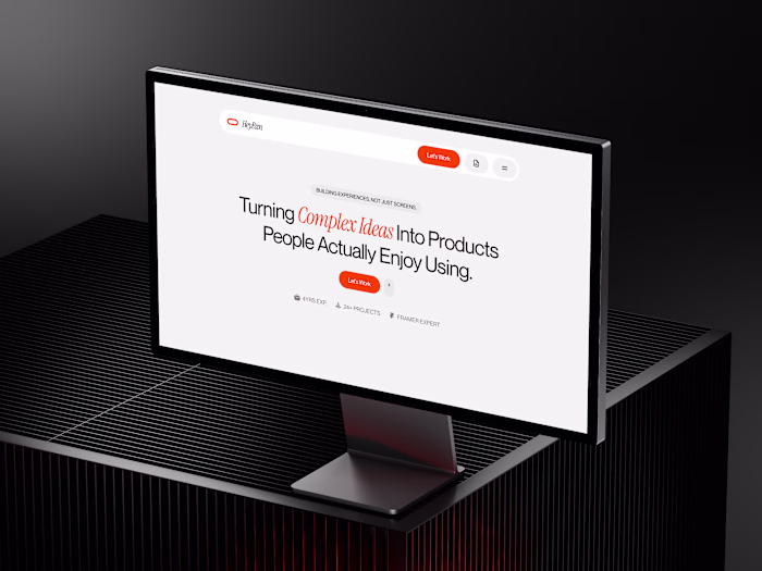 HeyBxn Portfolio Website