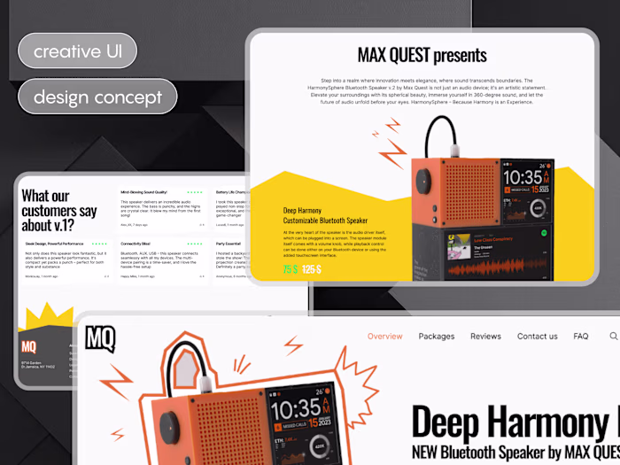 Creating Landing Page Design