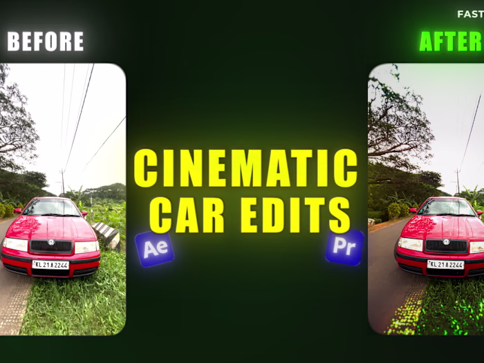 Cinematic Speed Ramp Car Edit