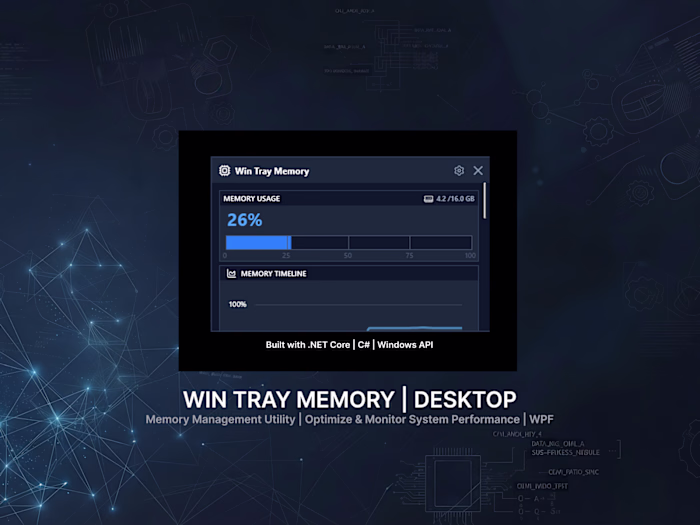 Windows System Utility: Memory Monitor & Optimizer