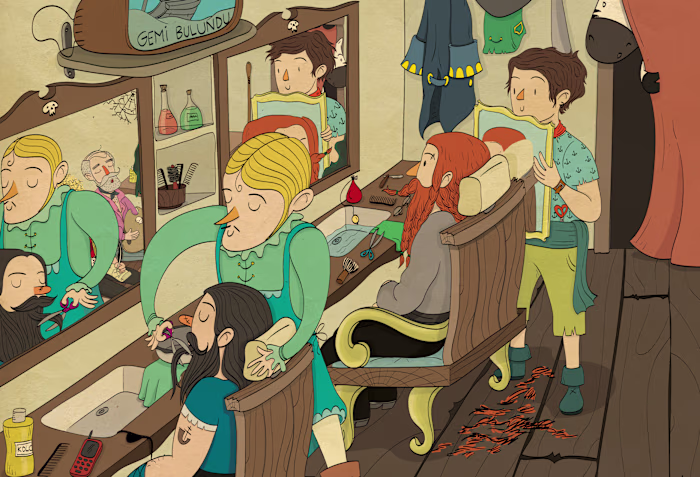 Children’s book illustrations- Amcam ve Ben / 7