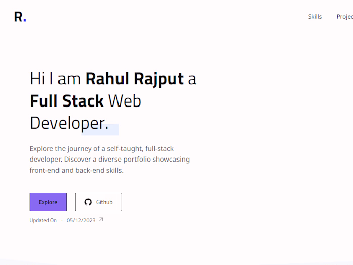 Personal Portfolio