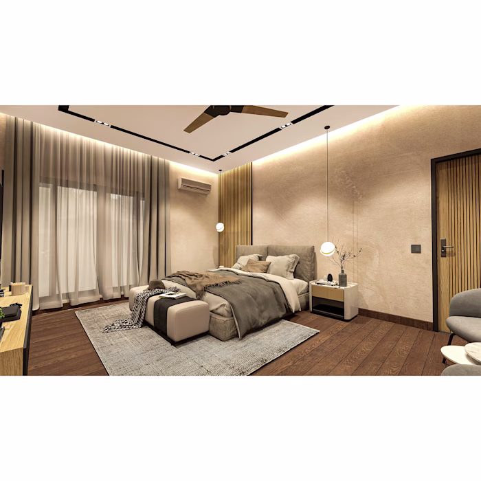 Master Bedroom - Mr. Aamir Residence