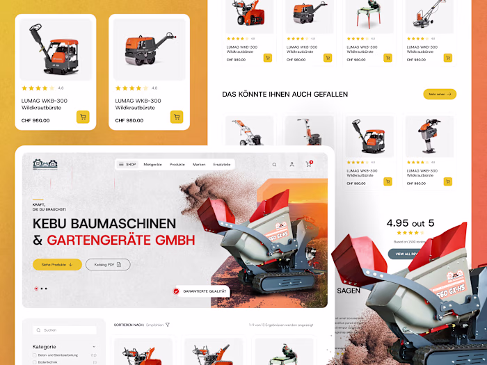 Truck Shop – E-commerce UX/UI Design for Auto Accessories