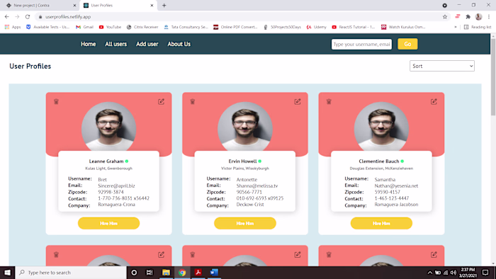 User Profile Management