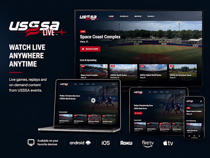 Embedded 4K Sports Streaming System for USSSA Live
