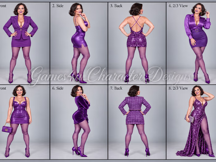 Autumn Harris Character Profile Sheet A polished character d...