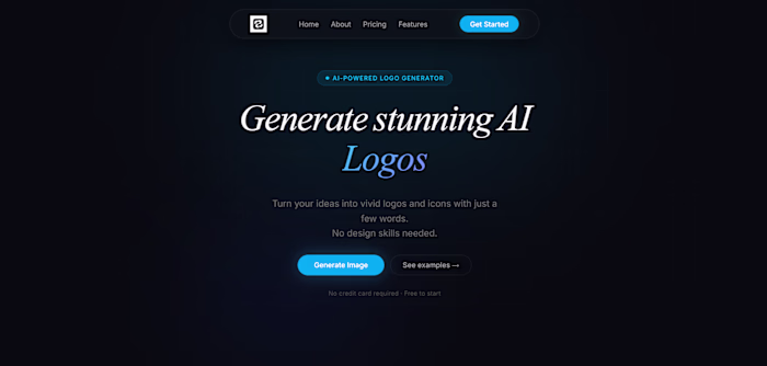 Built LogoCraft, a web-based logo