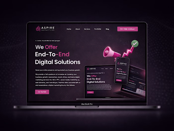 WordPress Website for a Digital Agency