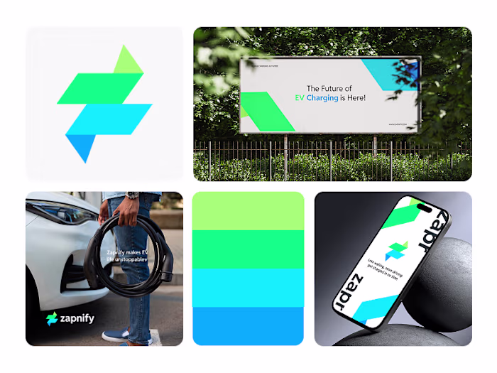 Logo, For EV Charging Station