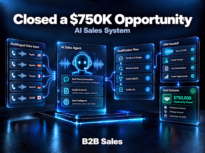 AI Sales System | $750K Opportunity