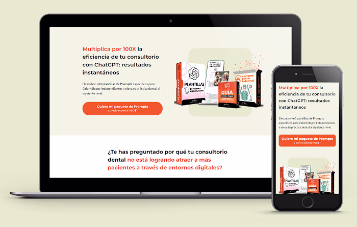 Expande Tu Consultorio — Training Landing Page for Dentists